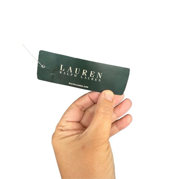 NWT Lauren Ralph Lauren Womens Black Cream Houndstooth Trouser Pants Size 8 - Picture 10 of 12